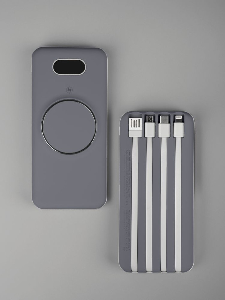 Внешний аккумулятор Omni Pro 10000 мАч, серый