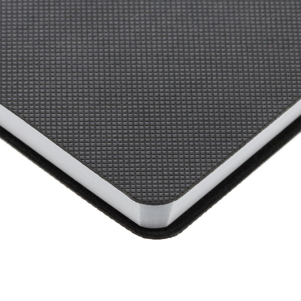 Ежедневник Knit, недатированный, темно-серый Ежедневник Knit, недатированный, темно-серый