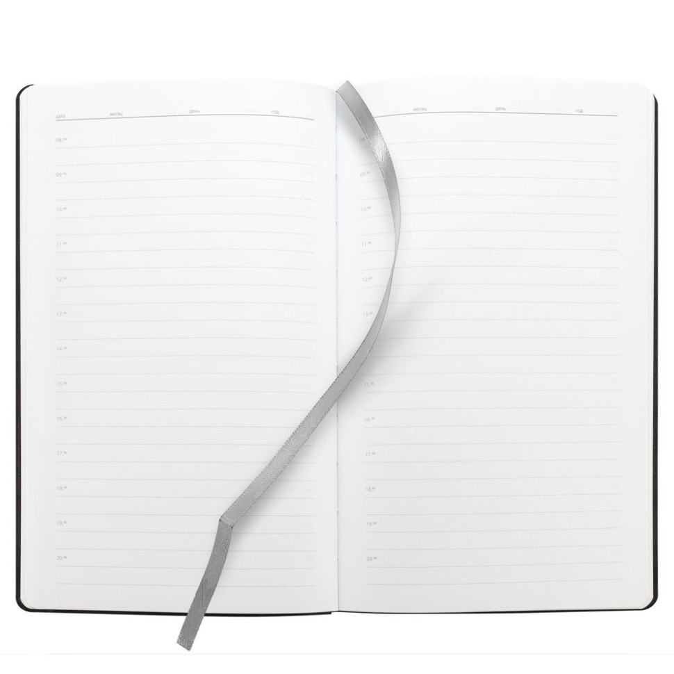 Ежедневник Knit, недатированный, темно-серый Ежедневник Knit, недатированный, темно-серый