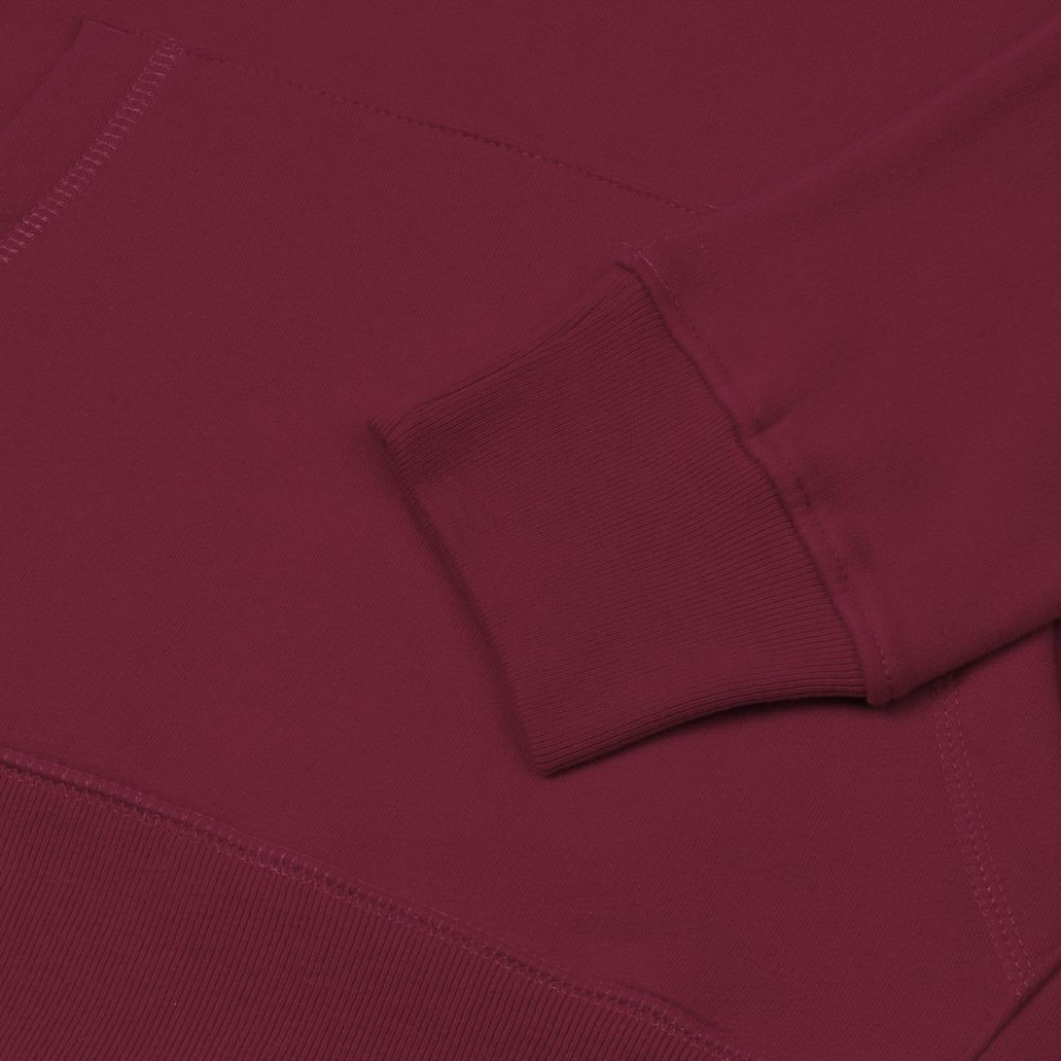 Толстовка с капюшоном унисекс Hoodie, бордовая Толстовка с капюшоном унисекс Hoodie, бордовая