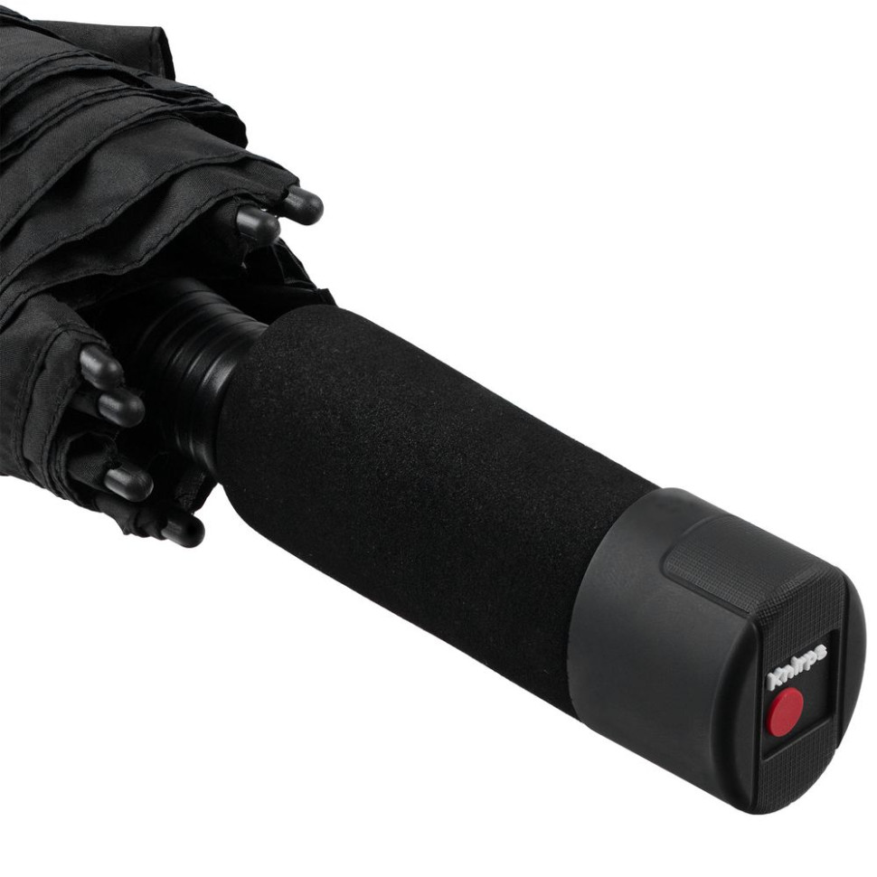 Складной зонт U.090, черный Складной зонт U.090, черный