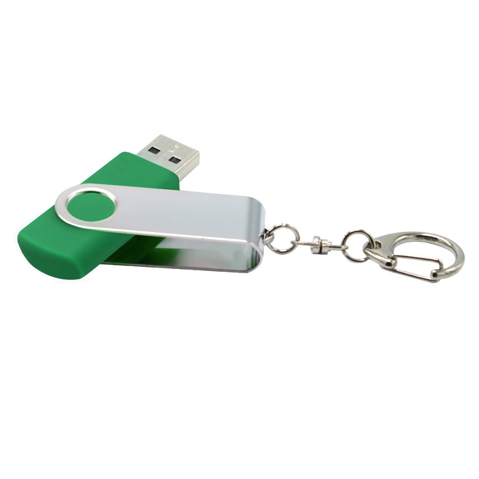 Флешка Twist 32 Гб, зеленая Флешка Twist 32 Гб, зеленая