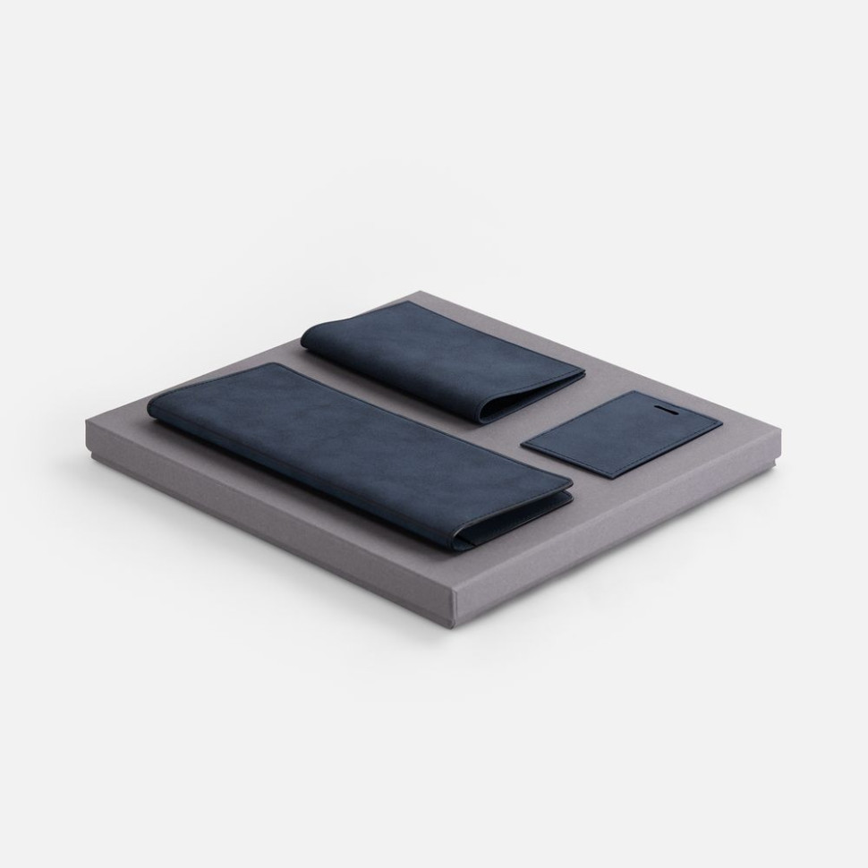 Набор Nubuk Trio, синий Набор Nubuk Trio, синий