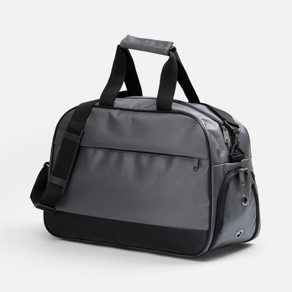 Спортивная сумка Atlantes, серая с черным