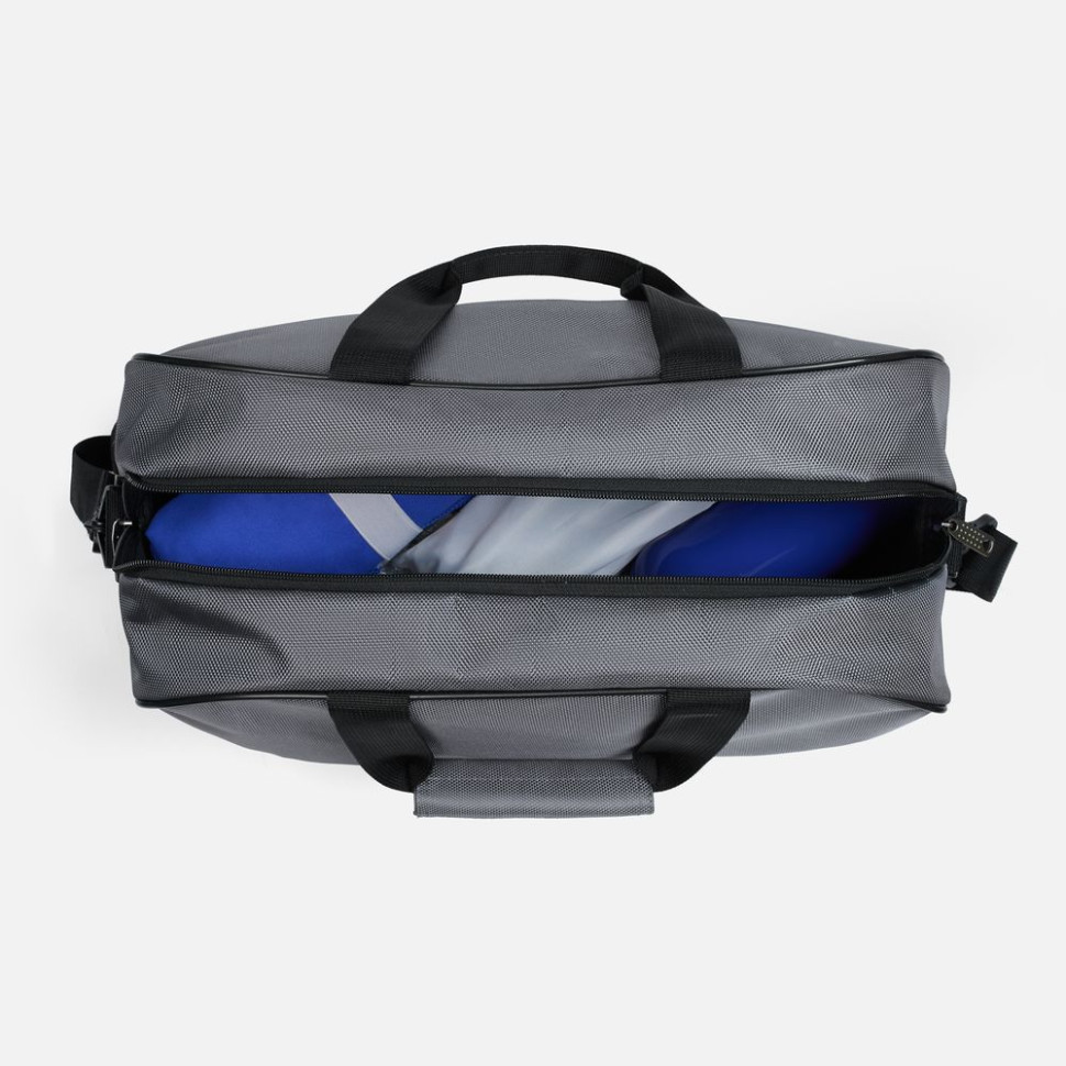 Спортивная сумка Atlantes, серая с черным