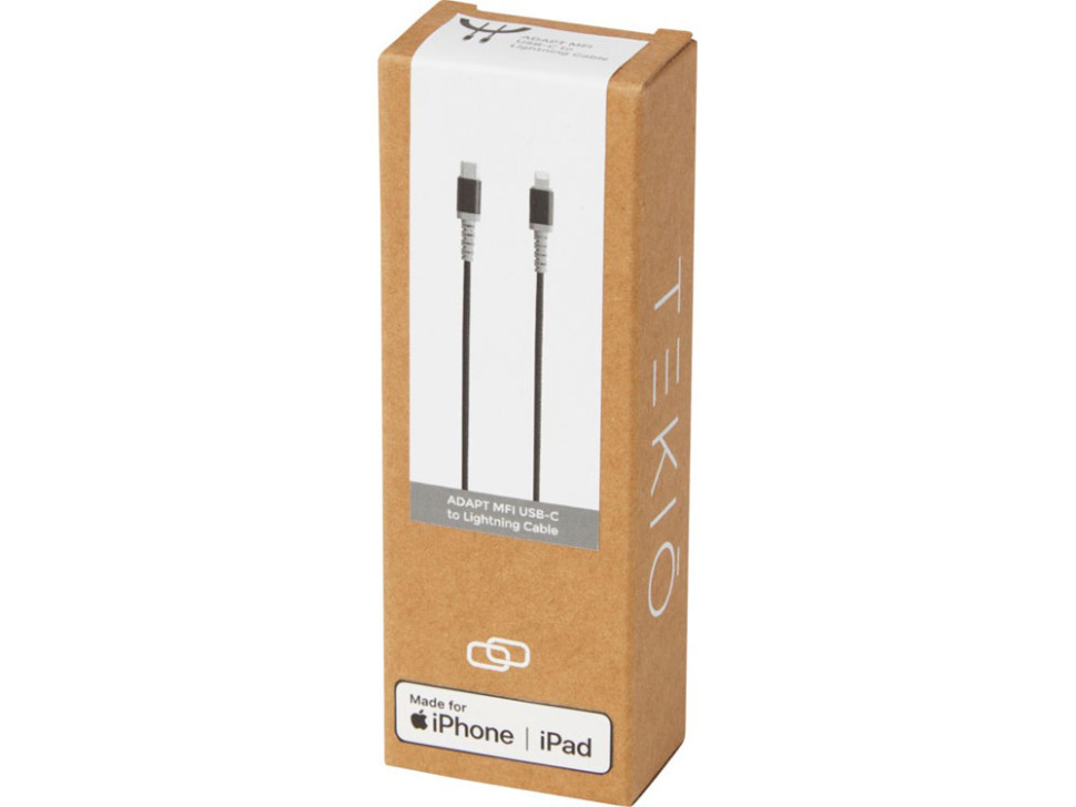 MFI-кабель с разъемами USB-C и Lightning ADAPT