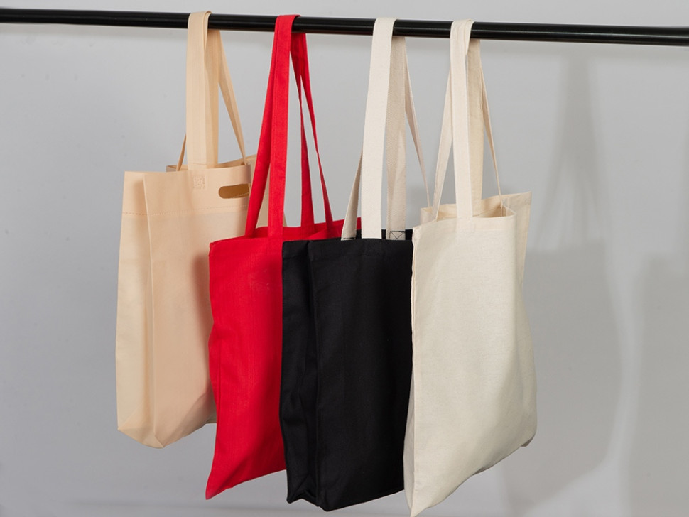 Сумка Donny с донной складкой и парусиновыми ручками