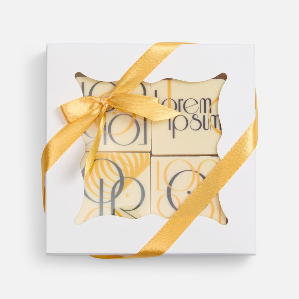 Набор из 4 печений Dream White