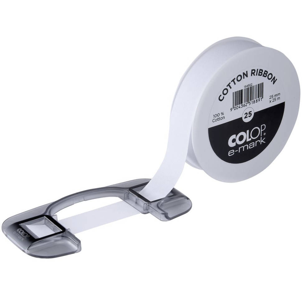 Лента Colop E-mark 25, белая Лента Colop E-mark 25, белая