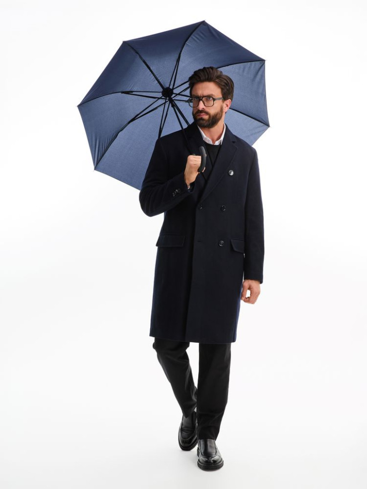 Зонт-трость Wind, темно-синий Зонт-трость Wind, темно-синий