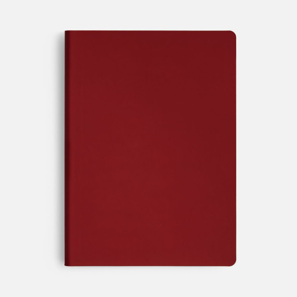 Ежедневник Flex Shall New, недатированный, красный