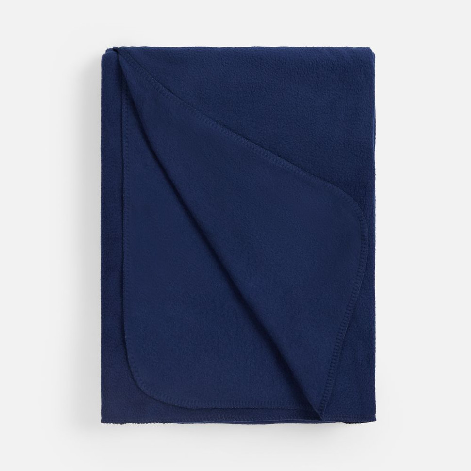 Флисовый плед Warm&Peace, синий Флисовый плед Warm&Peace, синий