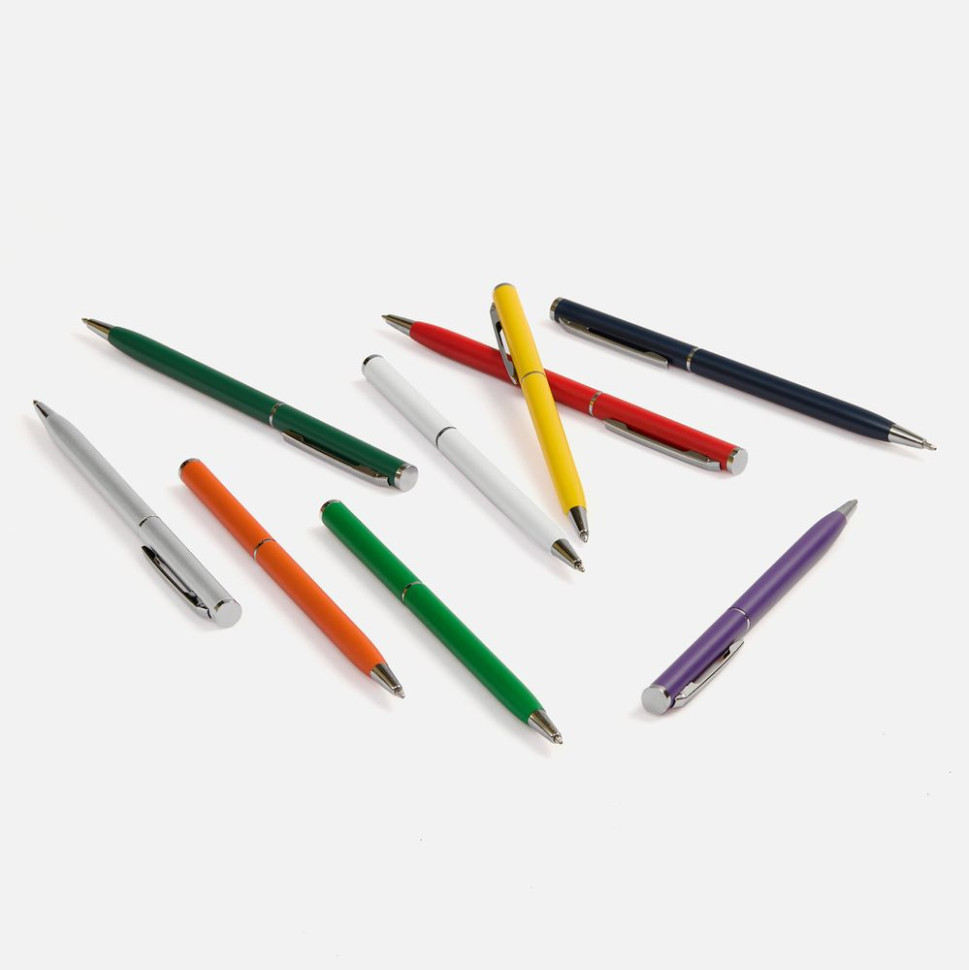 Ручка шариковая Hotel Chrome, ver.2, матовая голубая Ручка шариковая Hotel Chrome, ver.2, матовая голубая