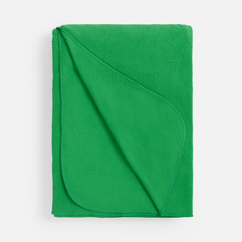 Флисовый плед Warm&Peace XL, зеленый