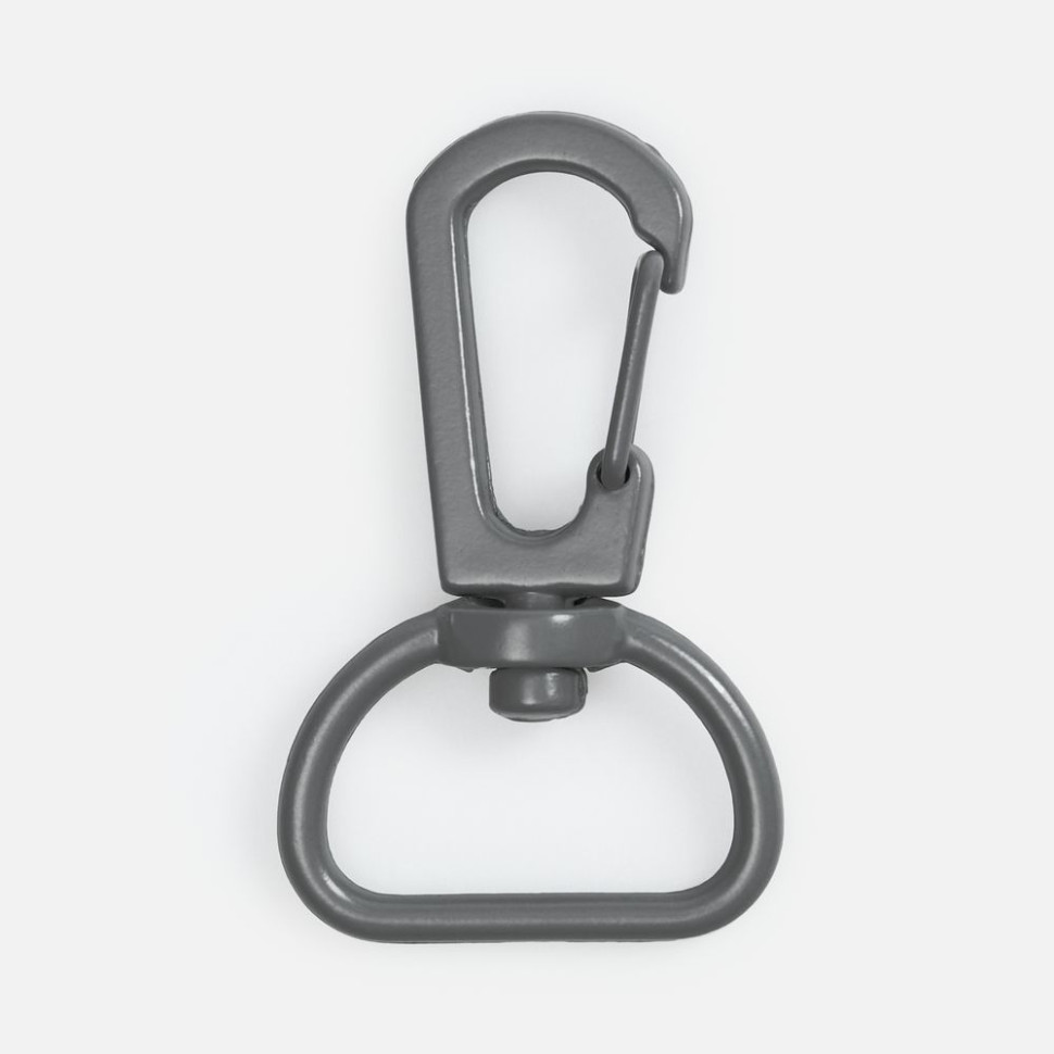 Застежка-карабин Snap Hook, M, серая