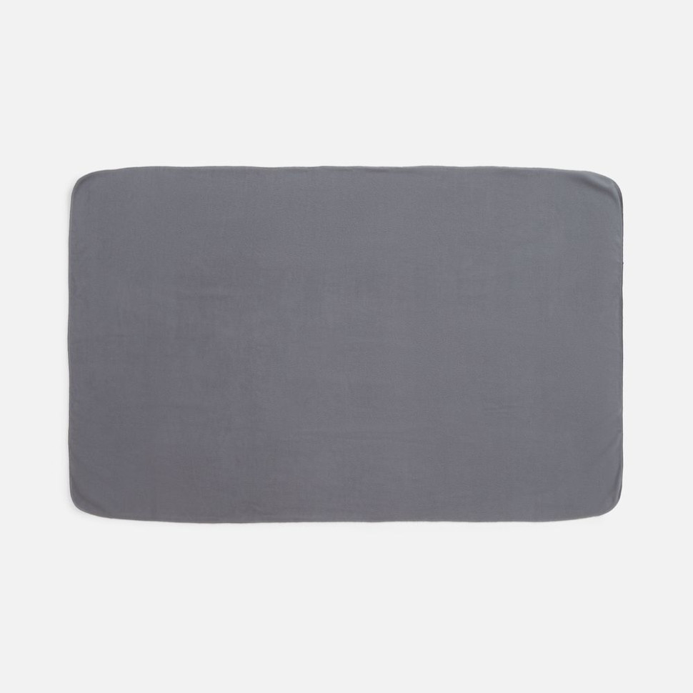 Флисовый плед Warm&Peace, серый