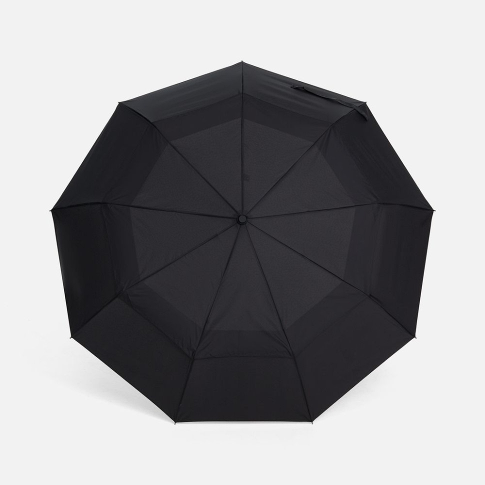 Складной зонт Dome Double с двойным куполом, черный Складной зонт Dome Double с двойным куполом, черный