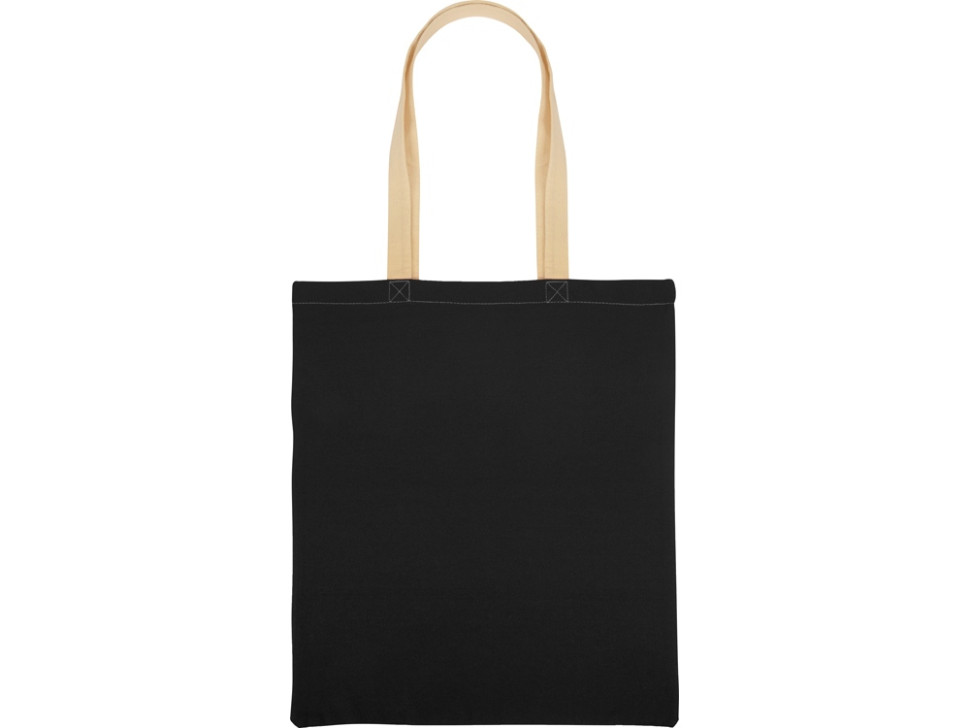 Сумка для шопинга Twin двухцветная из хлопка, 180 г/м2