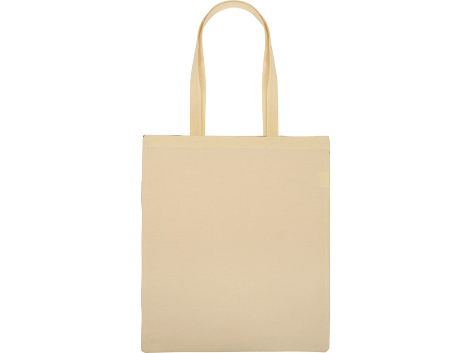 Сумка для шопинга Twin двухцветная из хлопка, 180 г/м2