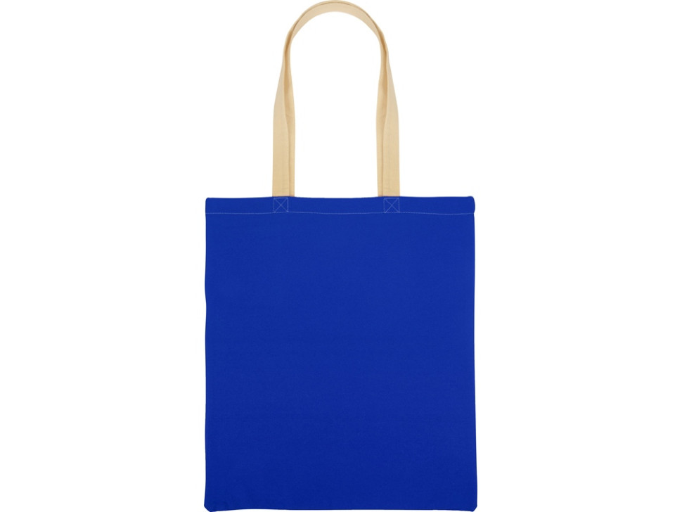 Сумка для шопинга Twin двухцветная из хлопка, 180 г/м2