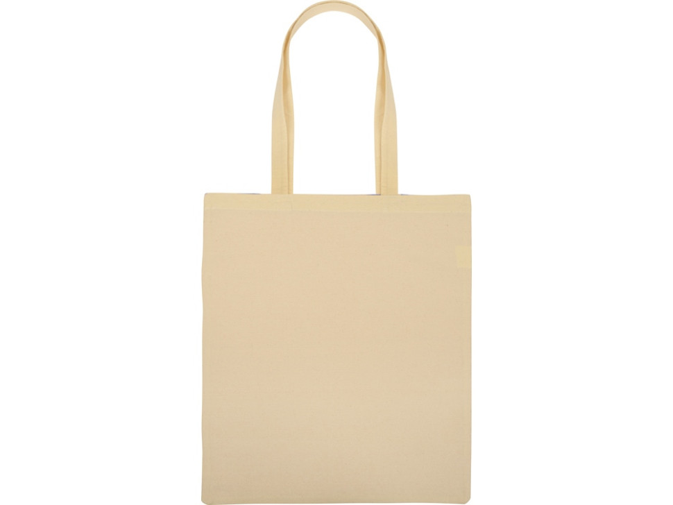 Сумка для шопинга Twin двухцветная из хлопка, 180 г/м2