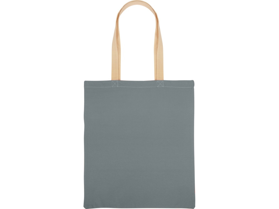 Сумка для шопинга Twin двухцветная из хлопка, 180 г/м2