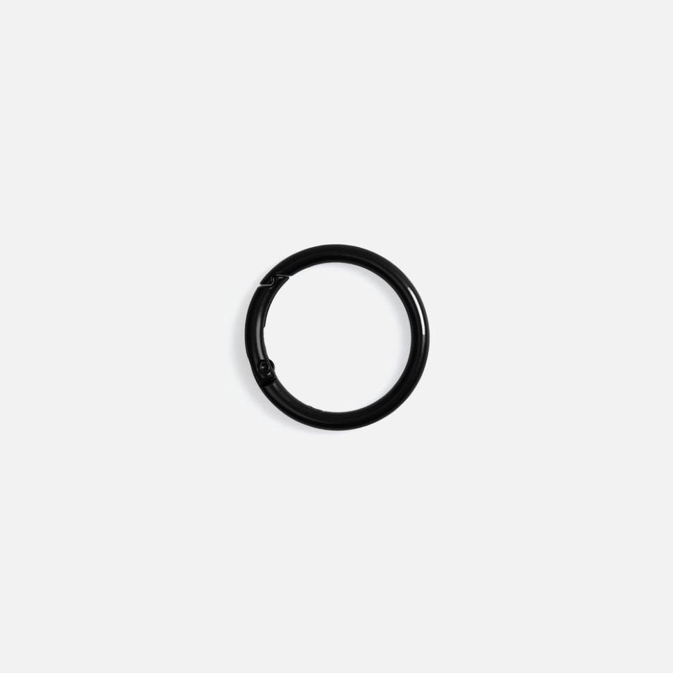 Карабин-кольцо Claus, L, черный