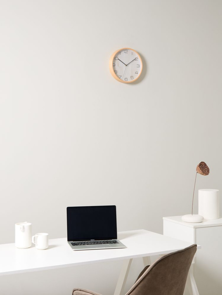 Часы Vintage, бежевые Часы Vintage, бежевые