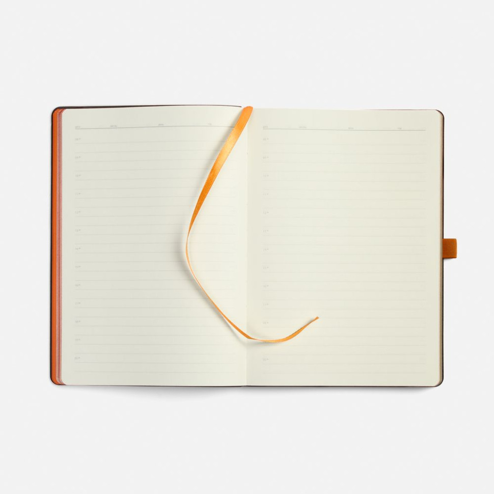 Ежедневник Peel Flex, недатированный, оранжевый