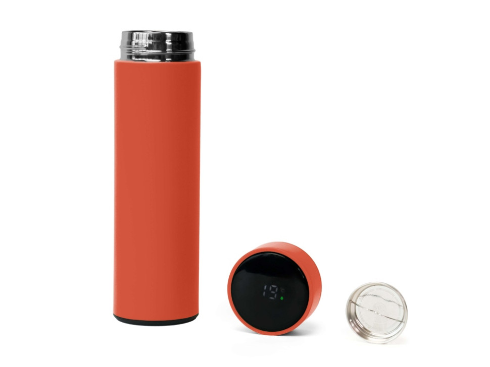 Термос MARK LED, soft touch