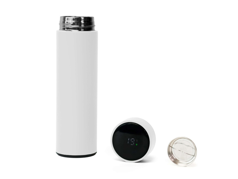 Термос MARK LED, soft touch