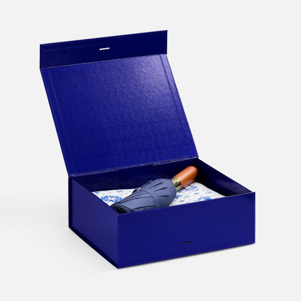 Коробка складная Rusetti, L, синяя Коробка складная Rusetti, L, синяя