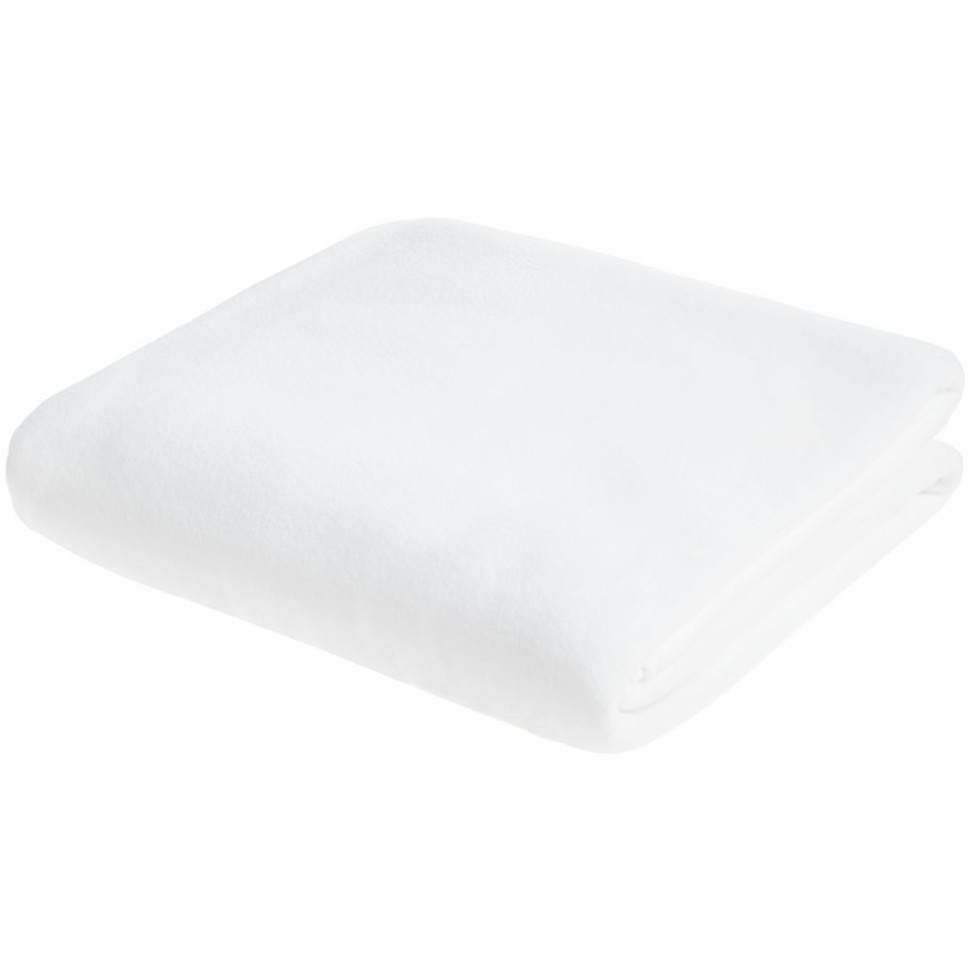 Флисовый плед Warm&Peace XL, белый Флисовый плед Warm&Peace XL, белый