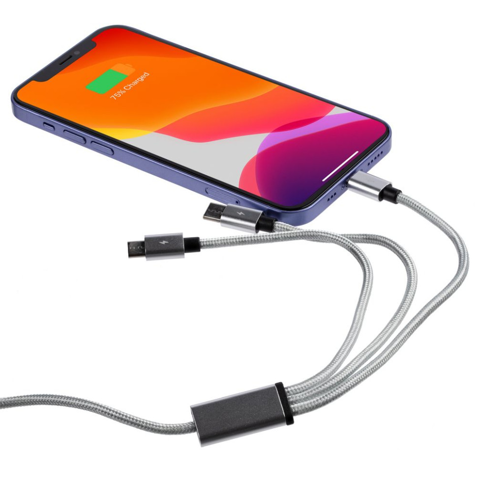 Кабель Triple Charge в футляре Кабель Triple Charge в футляре