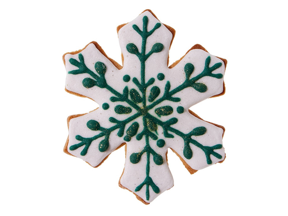 Пряник имбирный Снежинка Пряник имбирный Снежинка