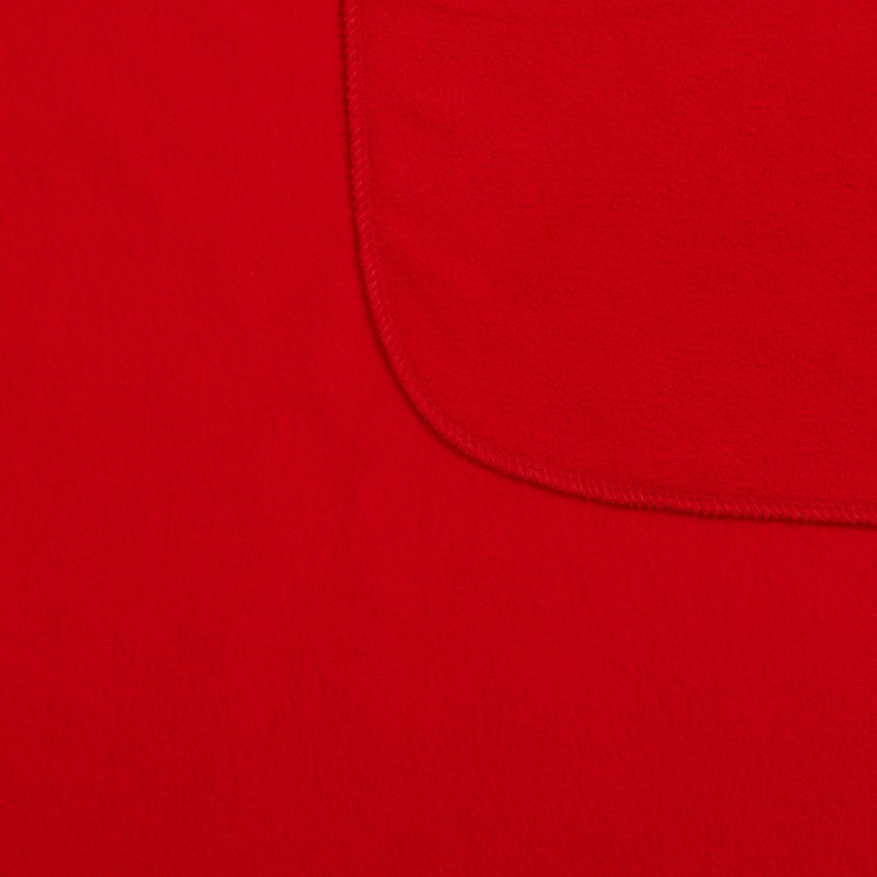 Флисовый плед Warm&Peace, красный