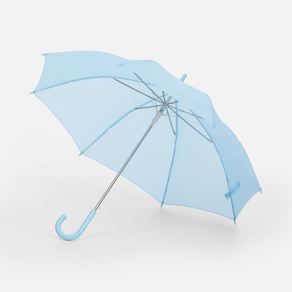 Зонт-трость Promo, голубой Зонт-трость Promo, голубой