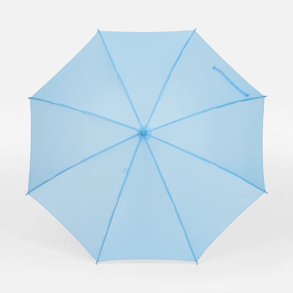 Зонт-трость Promo, голубой Зонт-трость Promo, голубой