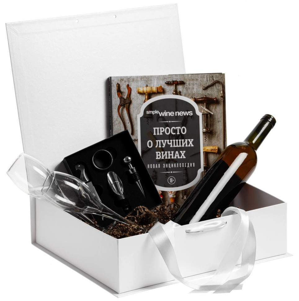 Коробка на лентах Tie Up, белая Коробка на лентах Tie Up, белая