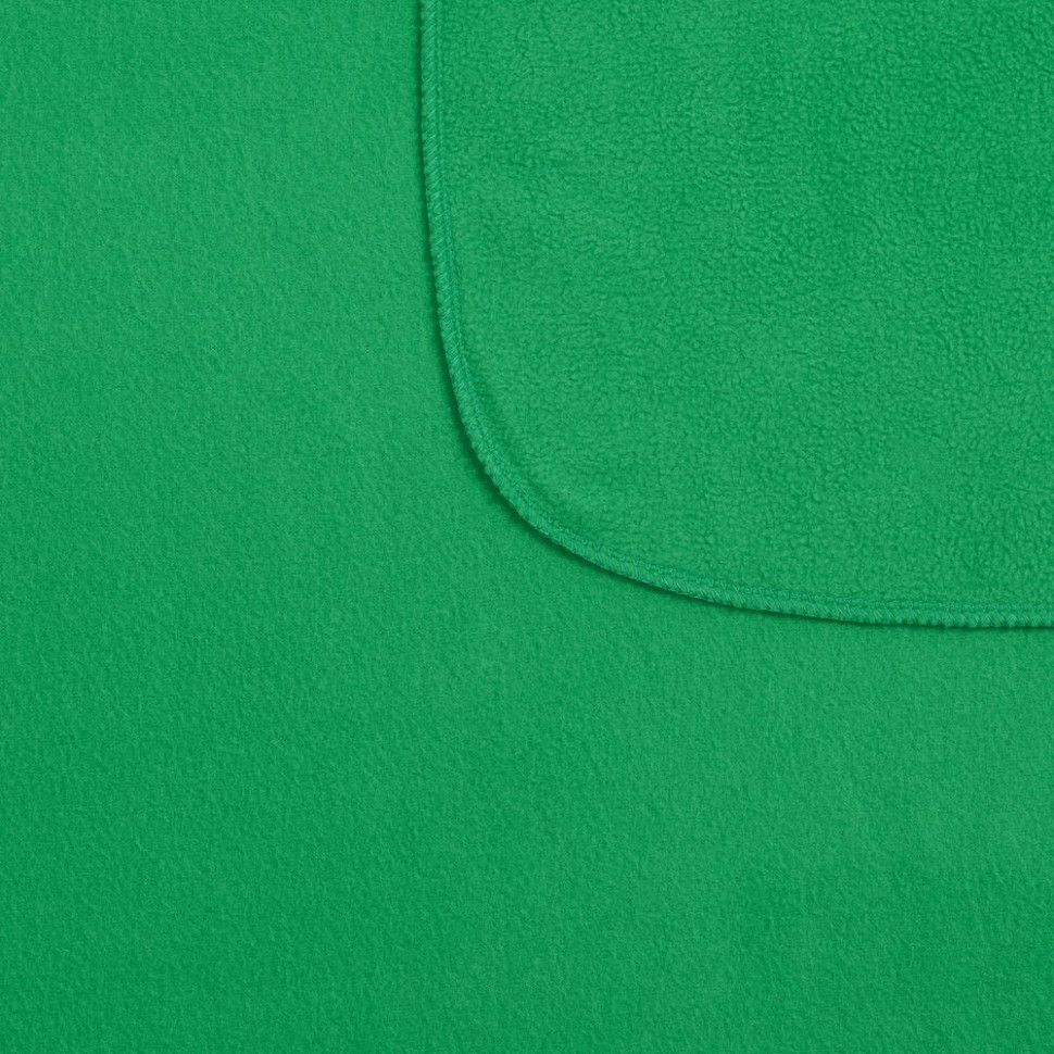 Флисовый плед Warm&Peace, зеленый Флисовый плед Warm&Peace, зеленый