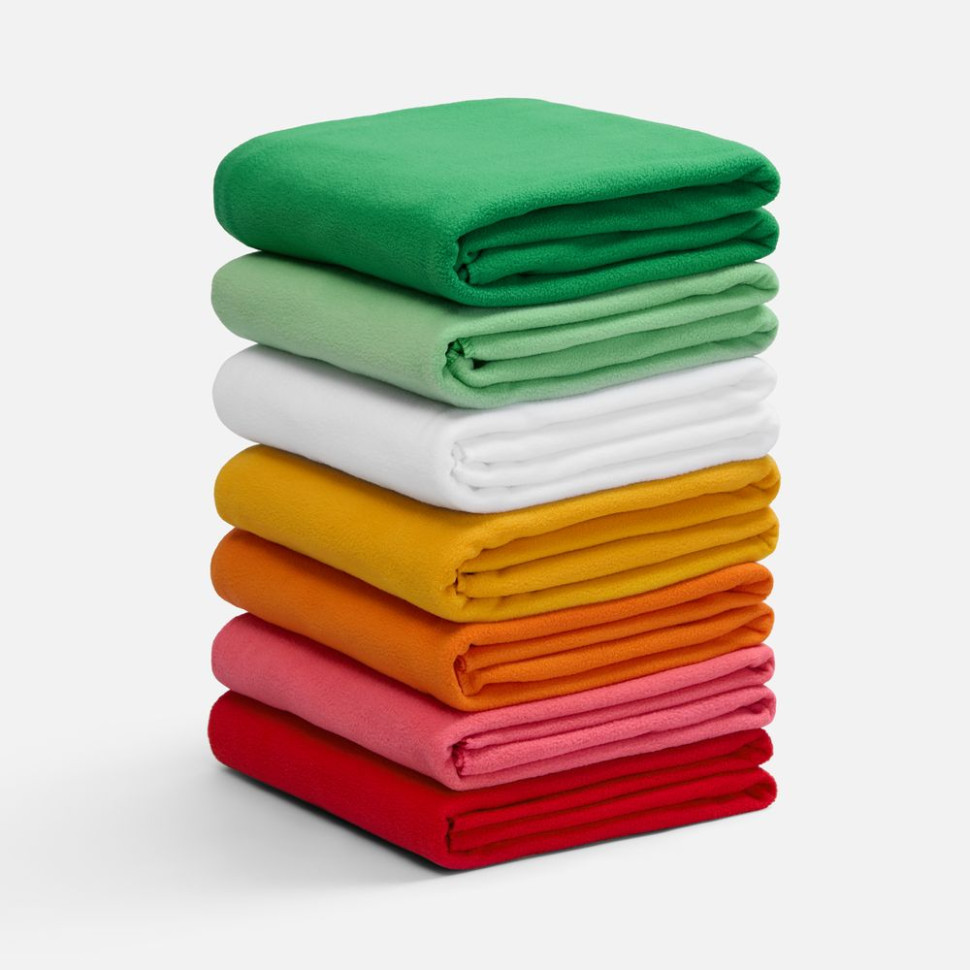 Флисовый плед Warm&Peace, зеленый Флисовый плед Warm&Peace, зеленый