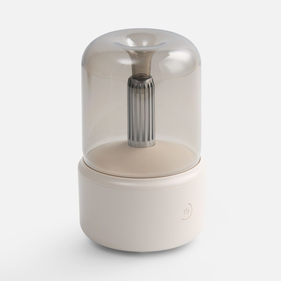 Увлажнитель-ароматизатор с подсветкой mistFlicker, молочно-белый