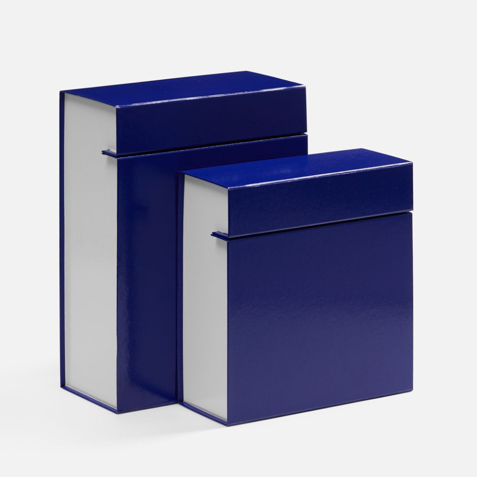 Коробка складная Wishful, M, синяя Коробка складная Wishful, M, синяя