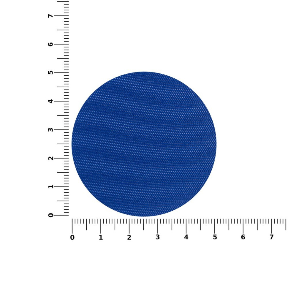 Наклейка тканевая Lunga Round, M, синяя