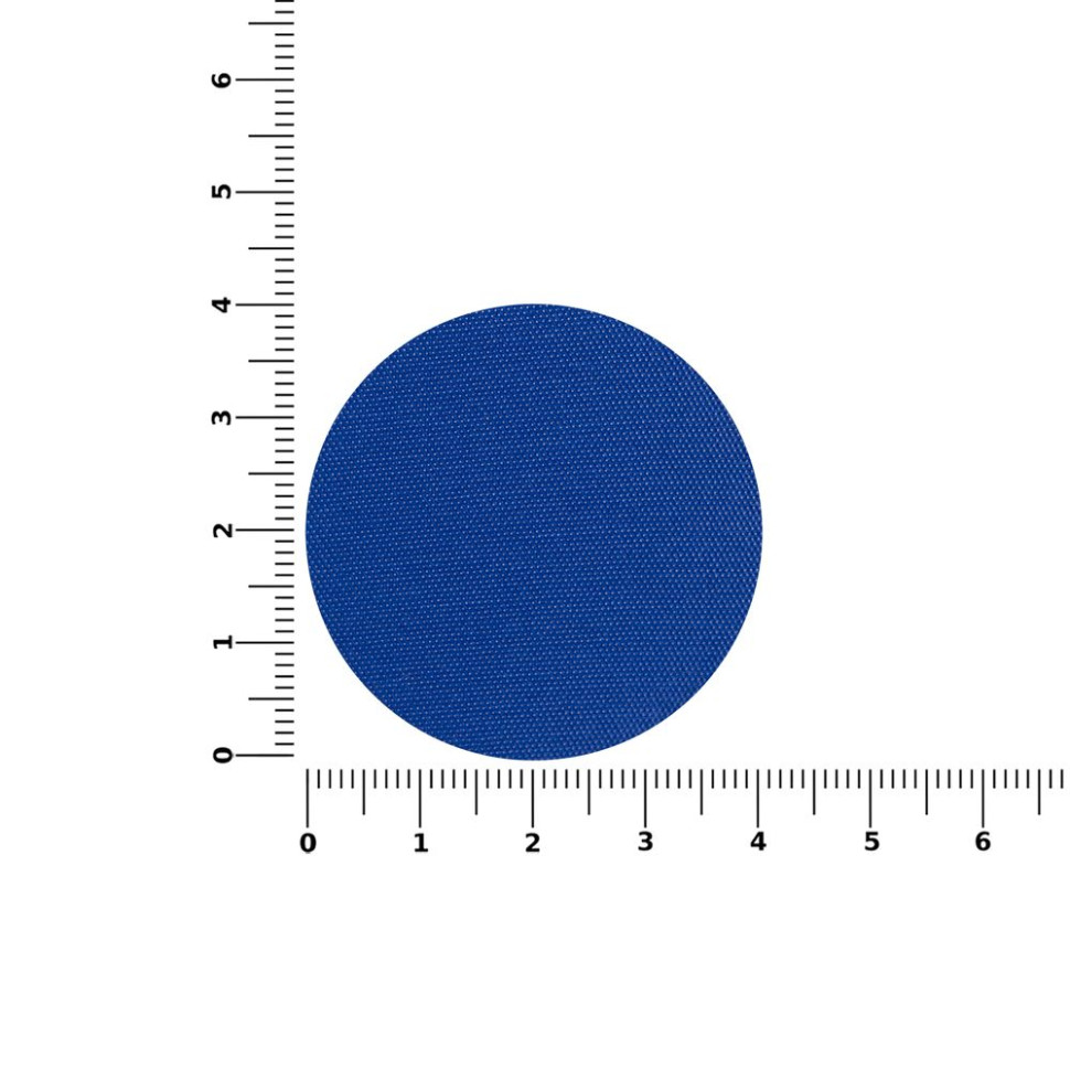 Наклейка тканевая Lunga Round, M, синяя