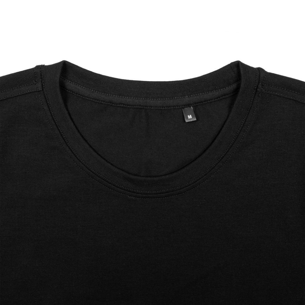 Футболка женская T-bolka Stretch Lady, черная Футболка женская T-bolka Stretch Lady, черная