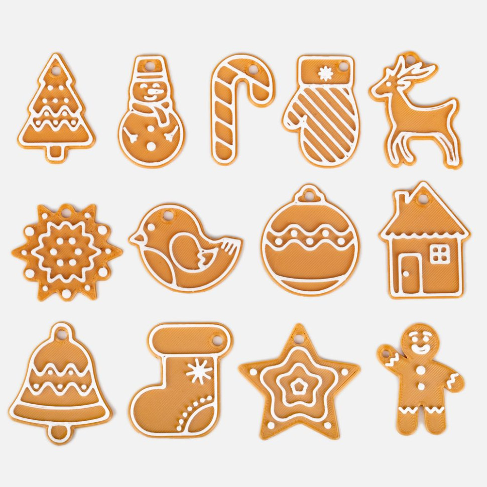 Мини-подвеска «Пряник», звездочка