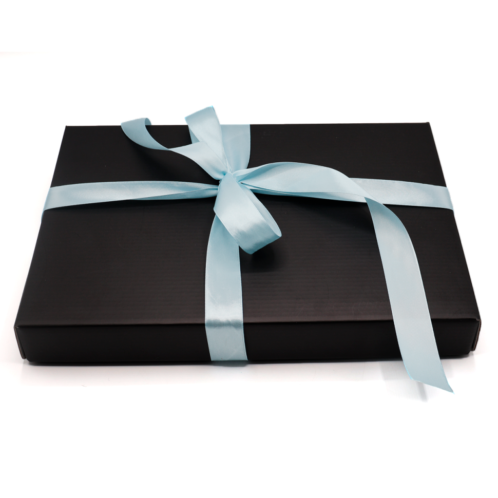 Лента атласная 150 см (ширина 2,5 см), голубой