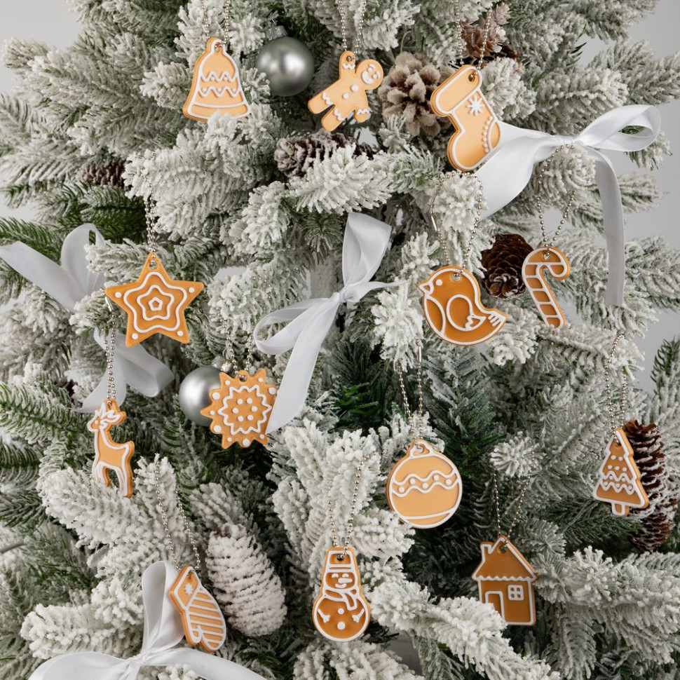 Мини-подвеска «Пряник», снеговик