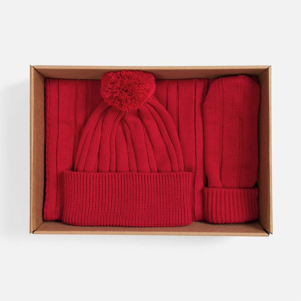 Набор Knit Beat, красный